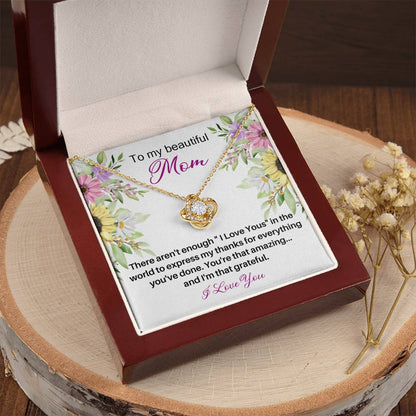 Mother's Day Happy Birthday Or Just To Say I Love You - 17 Love Knot Necklace