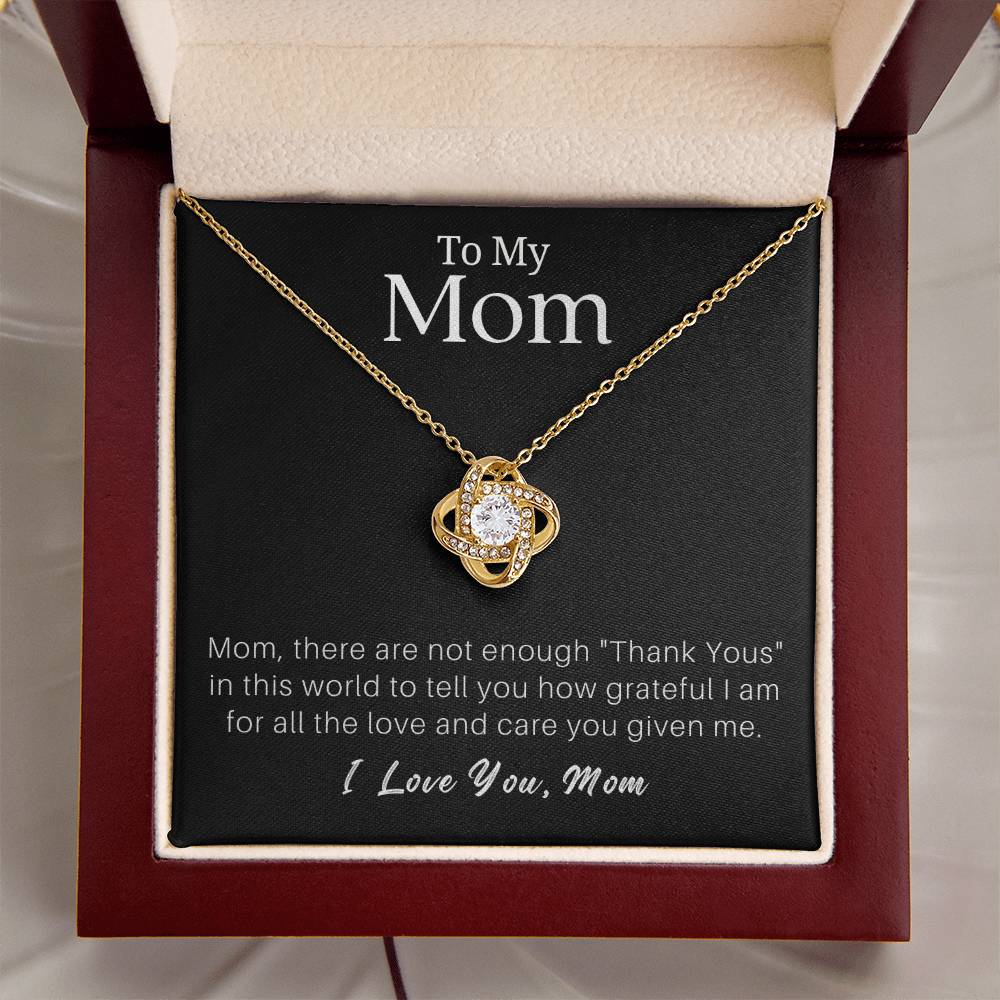 Happy Mother's Day Or Just To Say I Love You - Love Knot Necklace 23 Love Knot Necklace