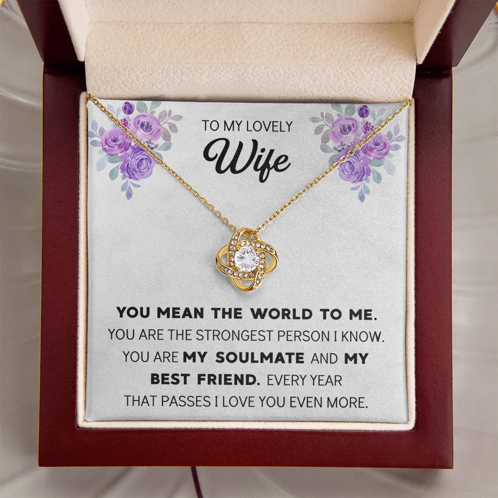 Silver Small Heart Cubic Zirconia Pendant Necklace Gift For Wife Sentimental Gifts For Mothers Day Gift For Wife Wife Anniversary Birthday 1 Love Knot Necklace