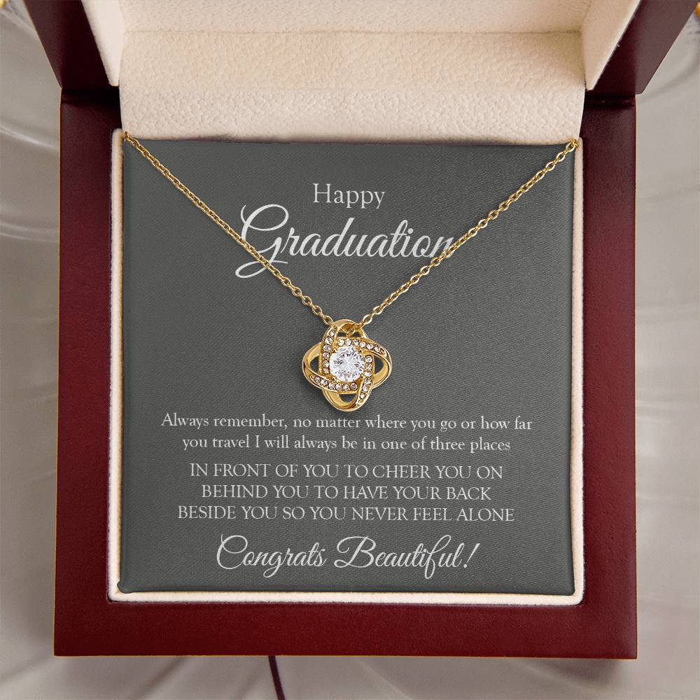 Graduation Gift For Her Necklace Gift For Daughter Granddaughter Niece Best Friend Godda Love Knot Necklace