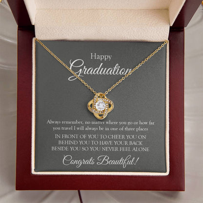 Graduation Gift For Her Necklace Gift For Daughter Granddaughter Niece Best Friend Godda Love Knot Necklace