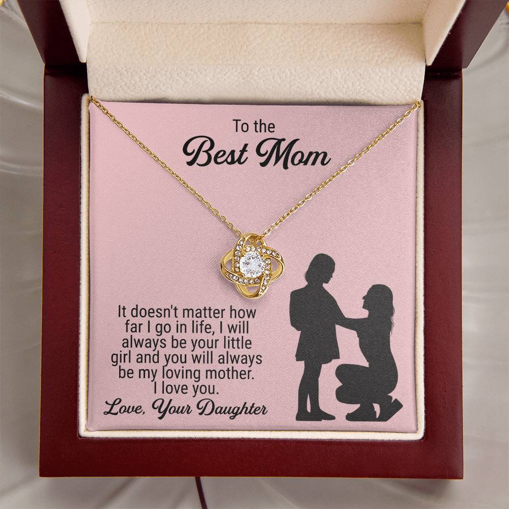 Mothers Day Gift Idea Mothers Day Necklaces For Mom From Daughter Mothers Day Gift From Daughter Gifts For Mom Birthday Love Knot Necklace