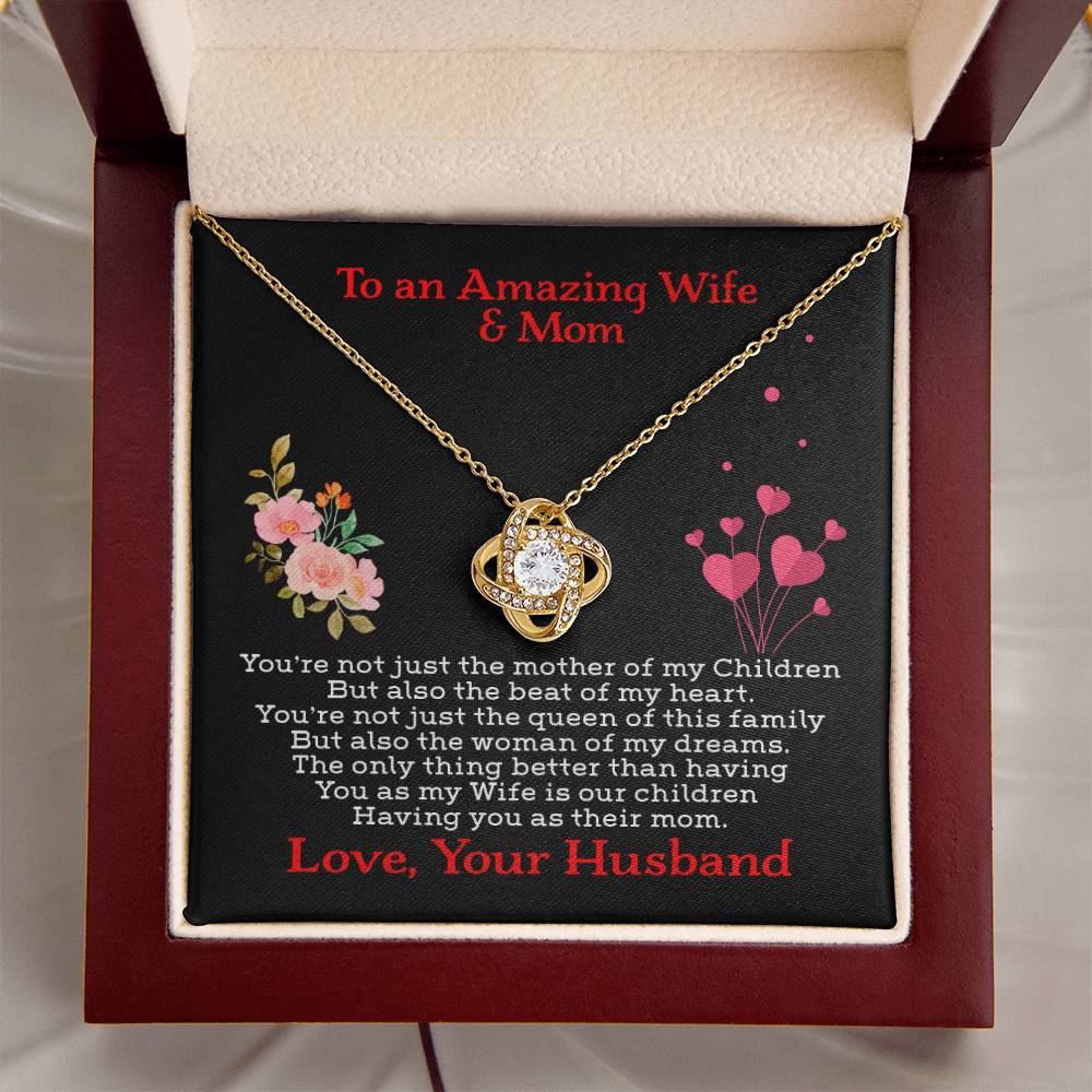Gift For Wife - Love Knot Necklace Love Knot Necklace