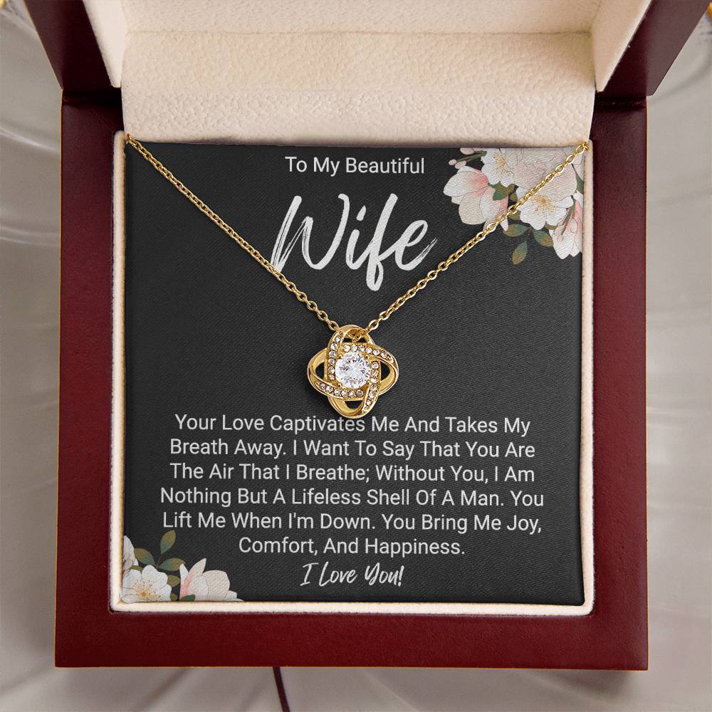 Gift For Wife - Love Knot Necklace 1 Love Knot Necklace