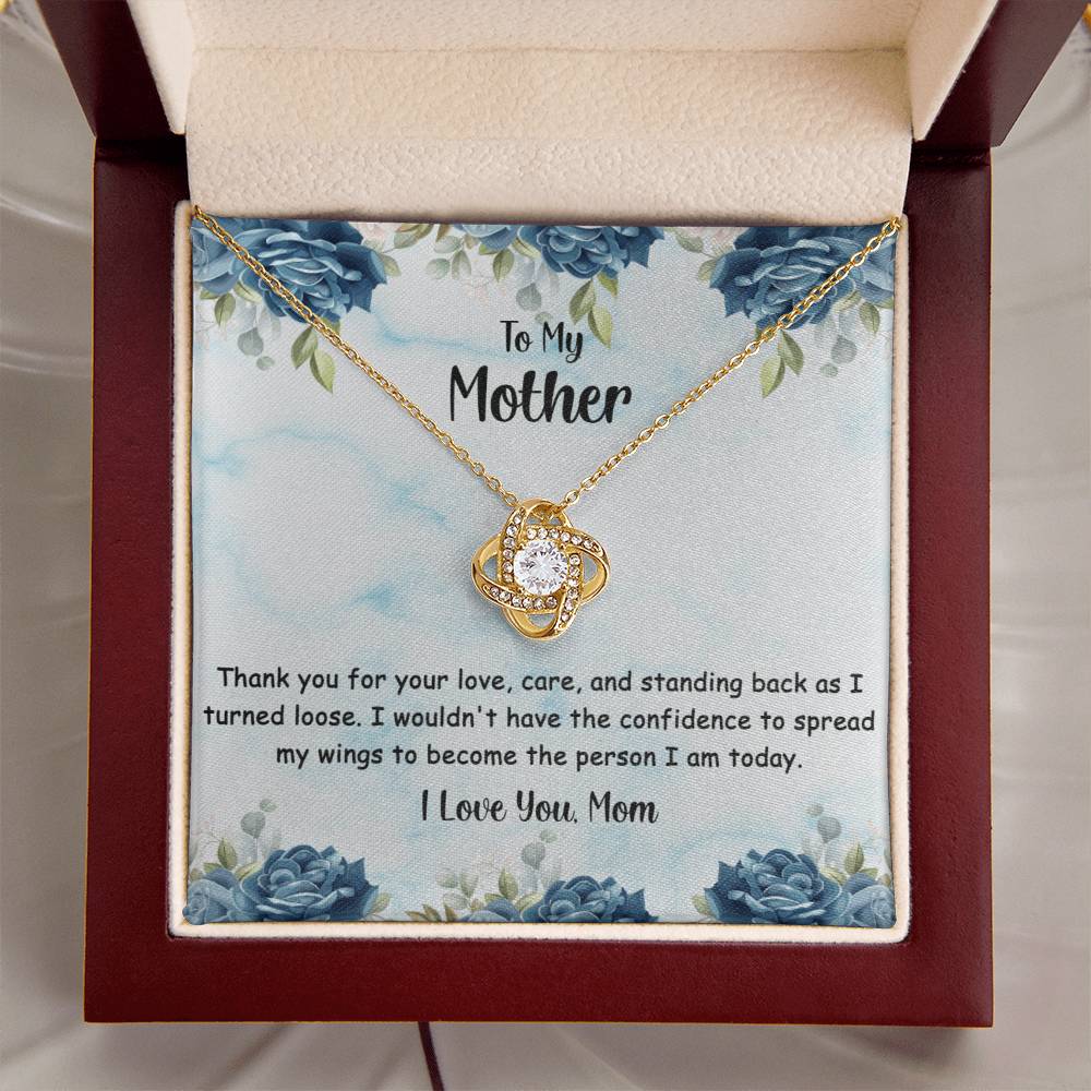 Mother's Day Or Just To Say I Love You Mom - Love Knot Necklace - 21 Love Knot Necklace