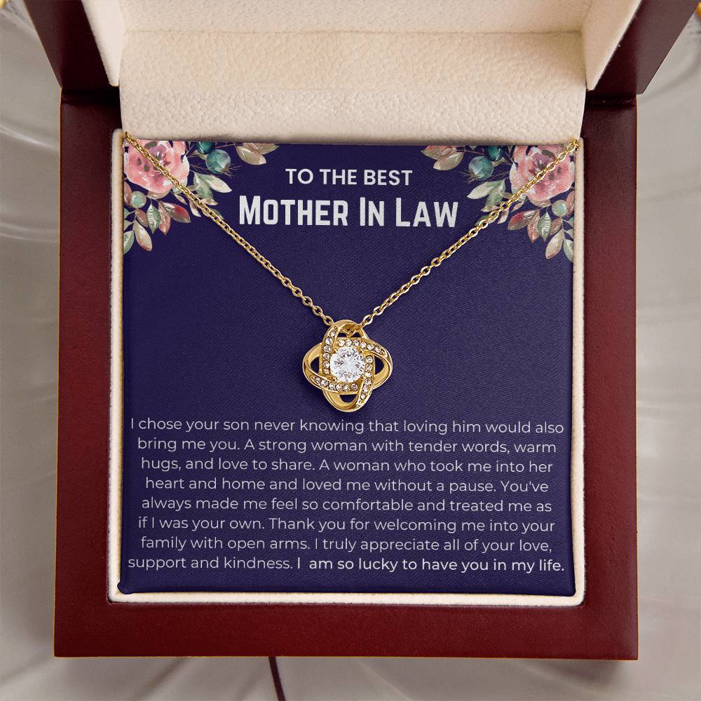 Mother In Law - Best Seller Love Knot Necklace