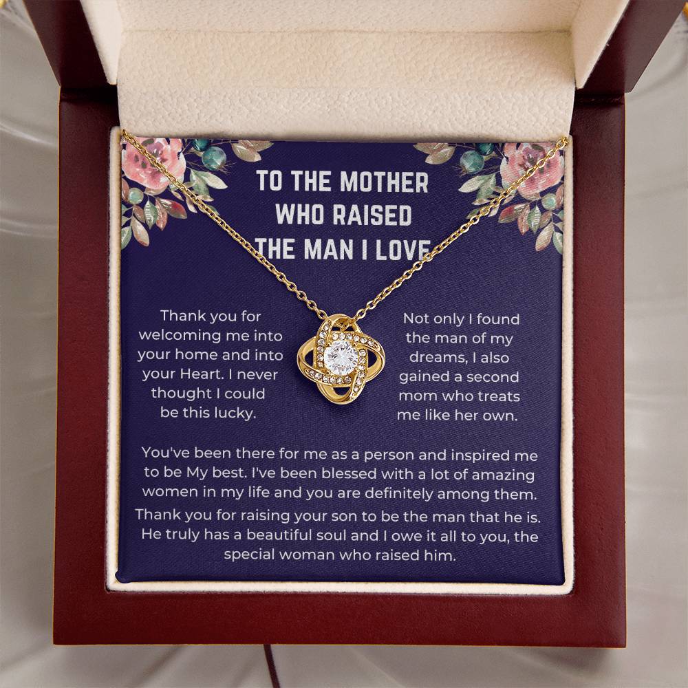 Thankyou For Well Love Knot Necklace