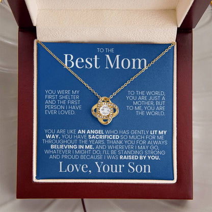 Mother - First Shelter Love Knot Necklace