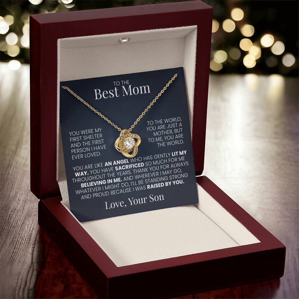 Mother - First Shelter 1 Love Knot Necklace
