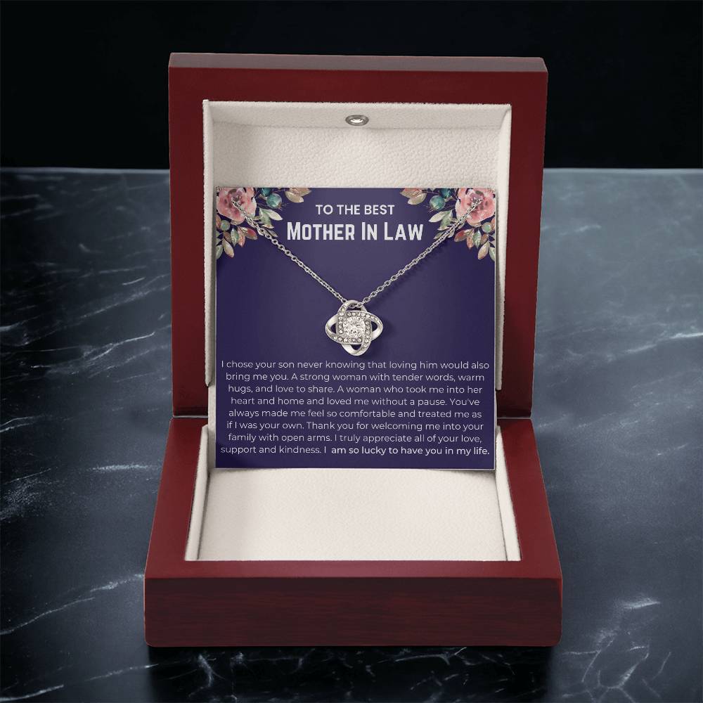 Mother In Law - Best Seller Love Knot Necklace
