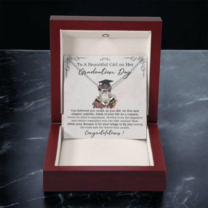 Graduation Gift For Her High School College Graduation Daughter Graduation Jewelry Gift Love Knot Necklace