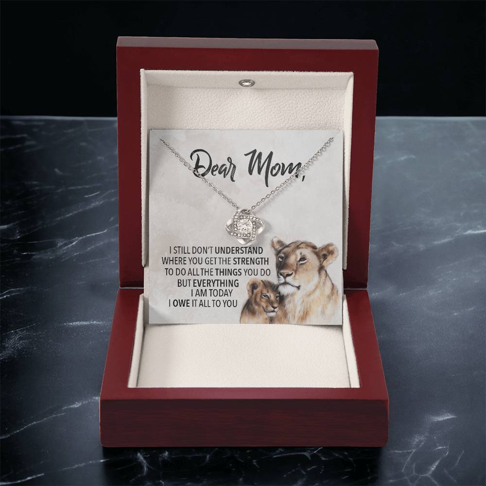 Perfect Mother's Day Gift 2 Love Knot Necklace