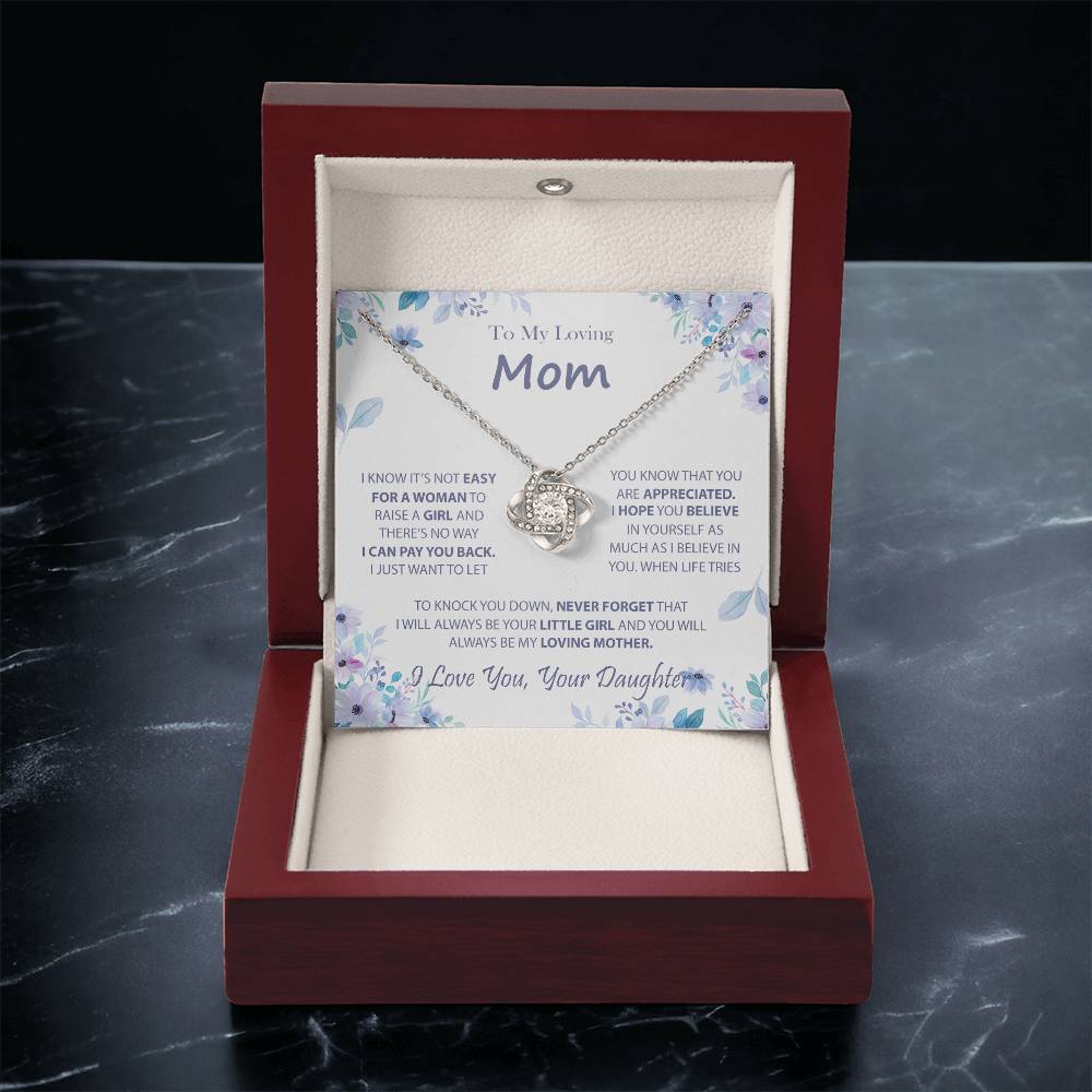 Necklaces For Moms Birthday Mothers Day Jewelry Love Knot Necklace