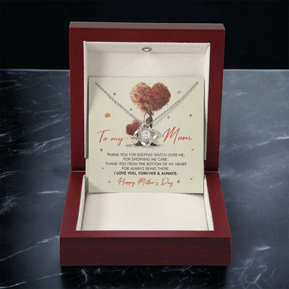 To My Mom Necklace Mother's Day Gift For Mom Thank You Mom Jewelry Gift Love Knot Necklace