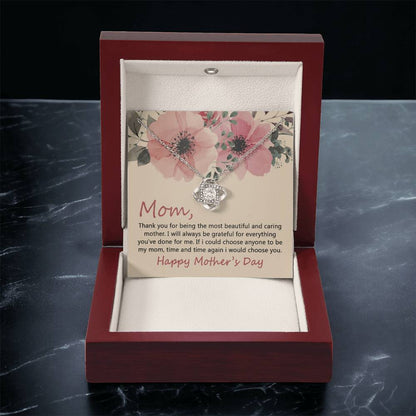 Special Gift Mother's Day - The Love Knot Necklace Love Knot Necklace