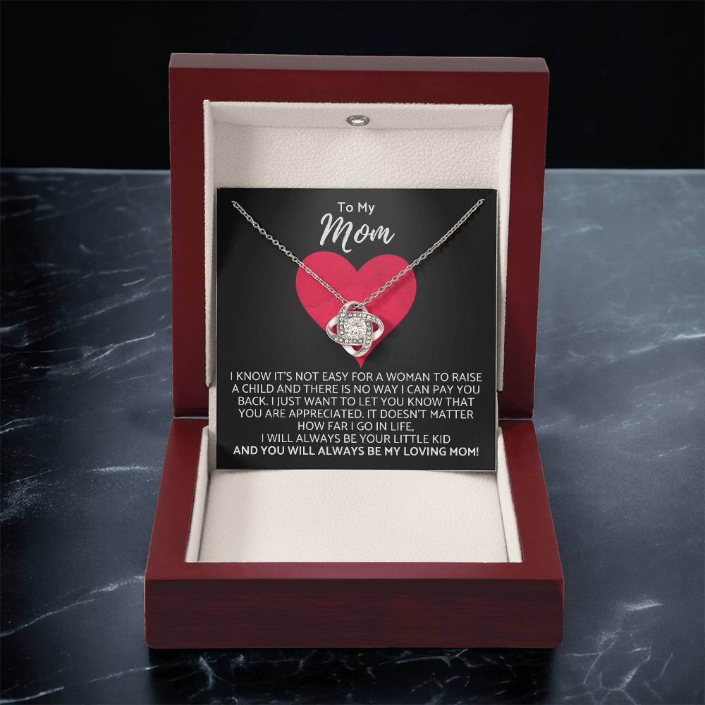 Premium Mother's Day Necklace Customize Gift For Your Loving Mom! ?? Love Knot Necklace