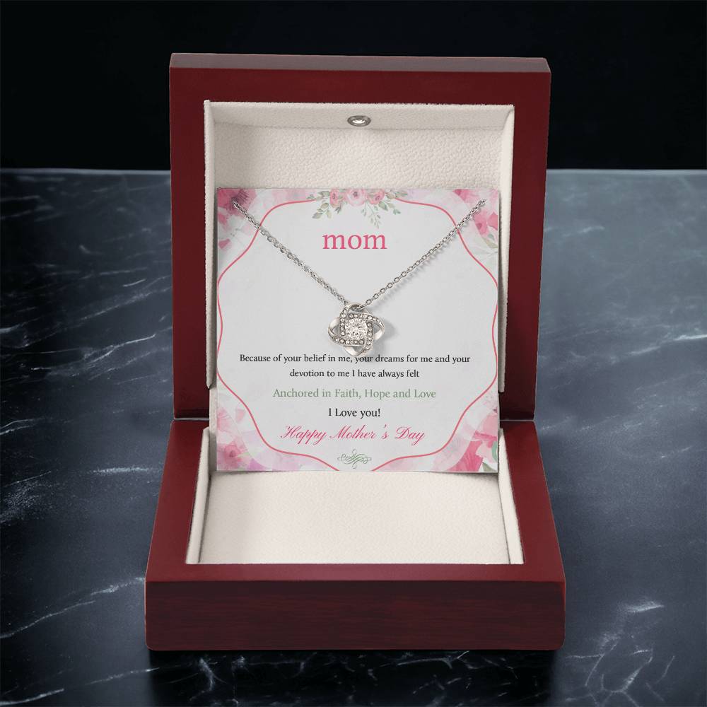 Mother's Day Love Knot Necklace