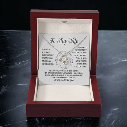 Delivery By Mother's Day Wf030   Gift Fo Love Knot Necklace
