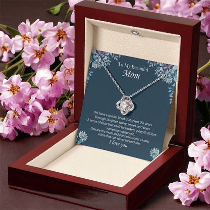 Necklaces For Moms Birthday Love Knot J Love Knot Necklace