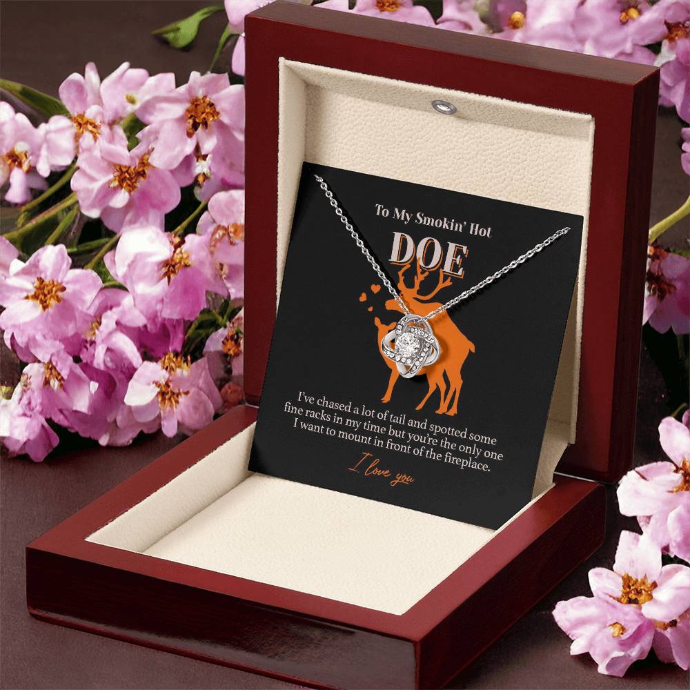 Love Knot Necklace For Your Doe Love Knot Necklace