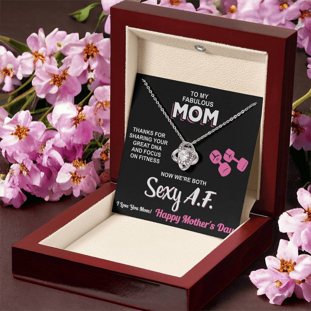 Unbreakable Bond Necklace Love Knot Necklace