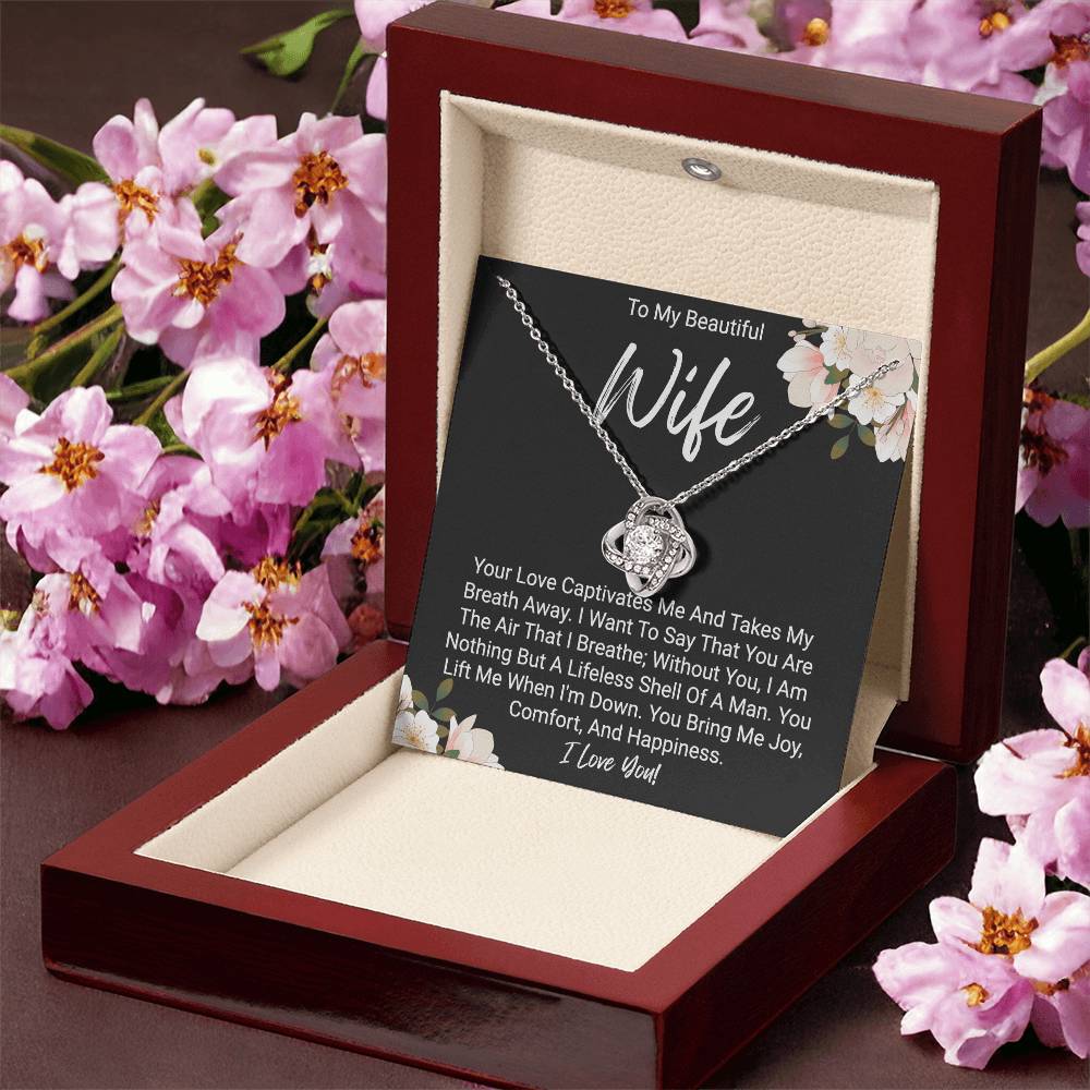 Gift For Wife - Love Knot Necklace 1 Love Knot Necklace