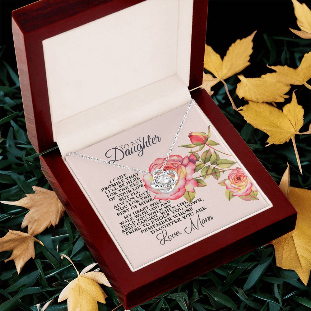 Love Knot Necklace For Daughter 2 Love Knot Necklace