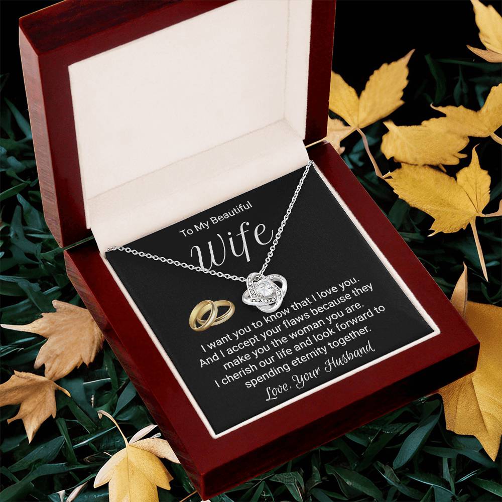 Gift For Wife Ideas - Love Knot Necklace Love Knot Necklace