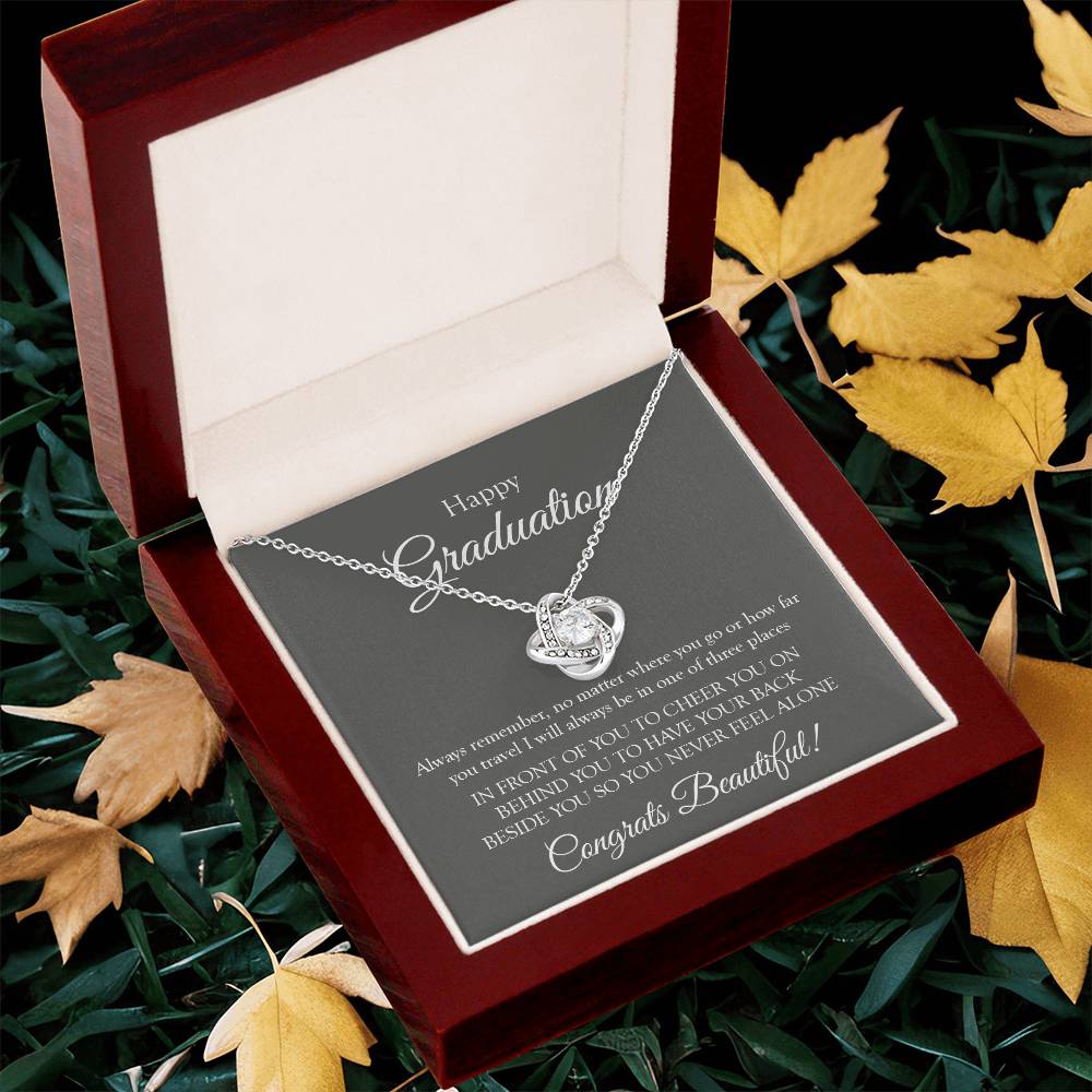 Graduation Gift For Her Necklace Gift For Daughter Granddaughter Niece Best Friend Godda Love Knot Necklace