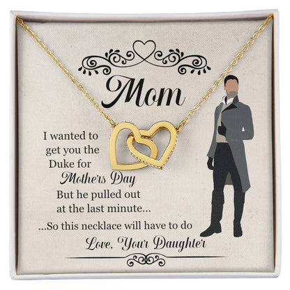 Mother’S Day Necklace Interlocking Hearts Necklace