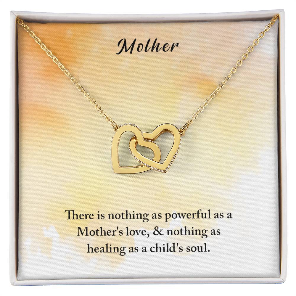 Mothers Day Gift From Daughter Son - Mother Necklace Gifts For Mom Mom Necklace Interlocking Hearts Interlocking Hearts Necklace