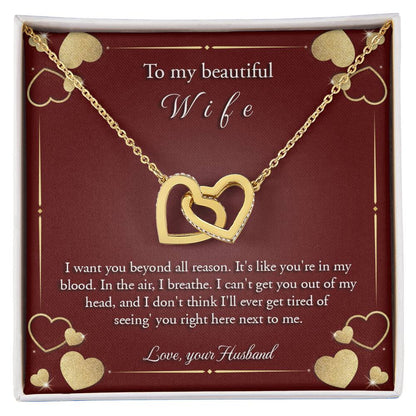 Interlocking Hearts Necklace - Beyond All Reason