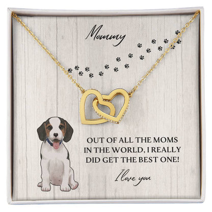 Two Hearts Necklace A Symbol Of Forever Love Interlocking Hearts Necklace