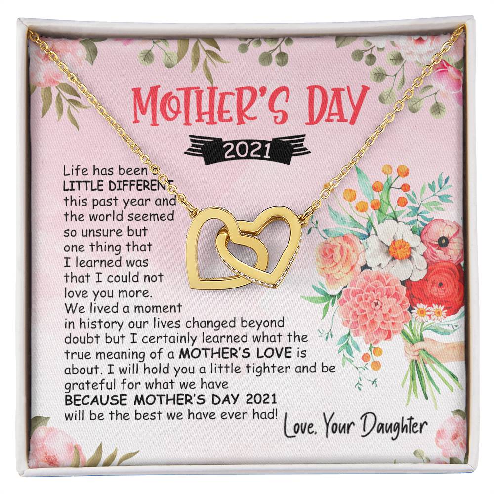Interlocking Hearts Mother’S Day 2021 Life Has Been A Little Different This Past Year Interlocking Hearts Necklace