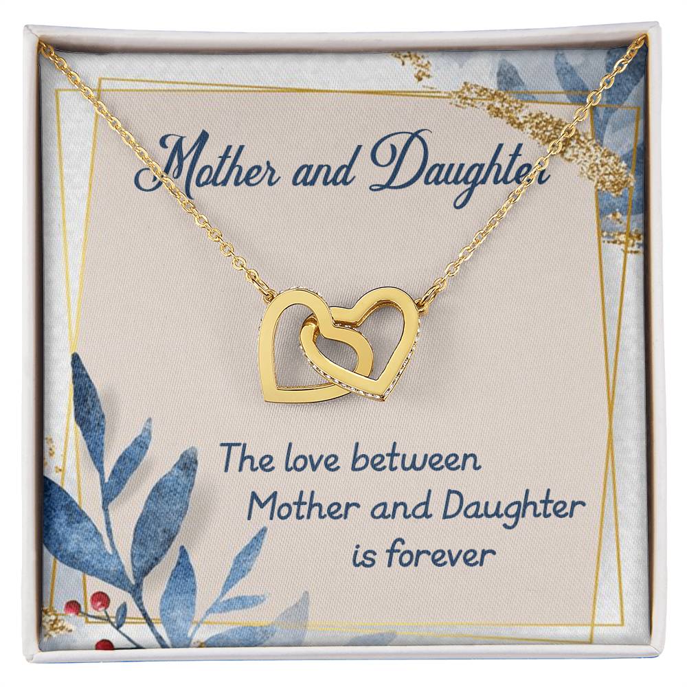 Mother Daughter Necklace Mother Daughter Jewelry Mother Necklace Gifts Mom Daughter Necklace Necklace Gifts For Mom From Daughter Interlocking Hearts Necklace