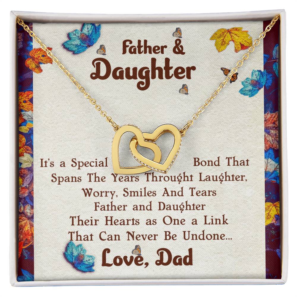 Interlocking Heart Necklace For Daughter Interlocking Hearts Necklace