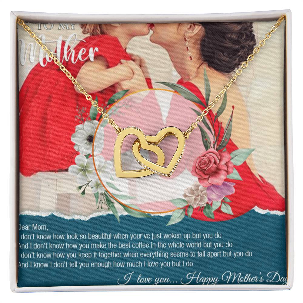 Sister Mother'S Day Gift Sister Necklace For Mothers Day Mothers Day Gift For Sister Gift For Sister On Mother'S Day Sister Jewelry Interlocking Hearts Necklace