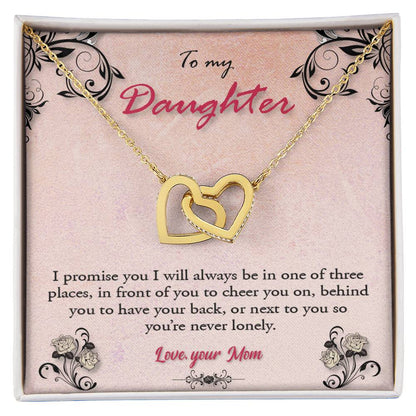 Interlocking Hearts Necklace - Promise