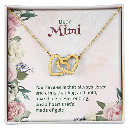 Interlocking Hearts Necklace For Mimi