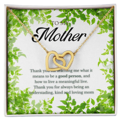 Never-Ending Love Interlocking Hearts Necklace