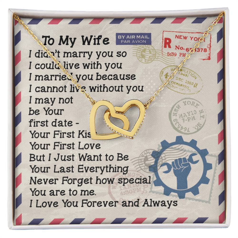 Mechanic'S Wife - Interlocking Heart Necklace Interlocking Hearts Necklace