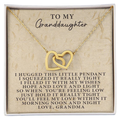 Give Her The Gift She Will Always Remember ?? Interlocking Hearts Necklace