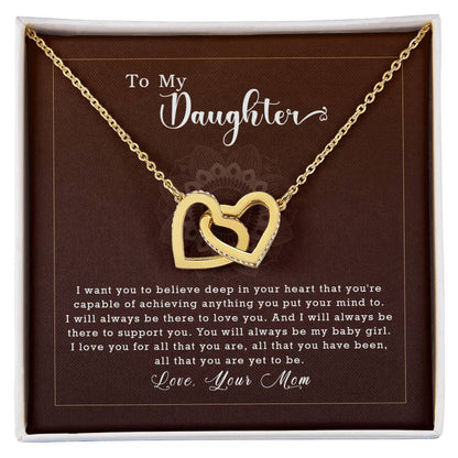 Collection Daughter - Interlocking Hearts Necklace