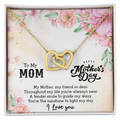 Mother’S Day Interlocking Hearts Necklace