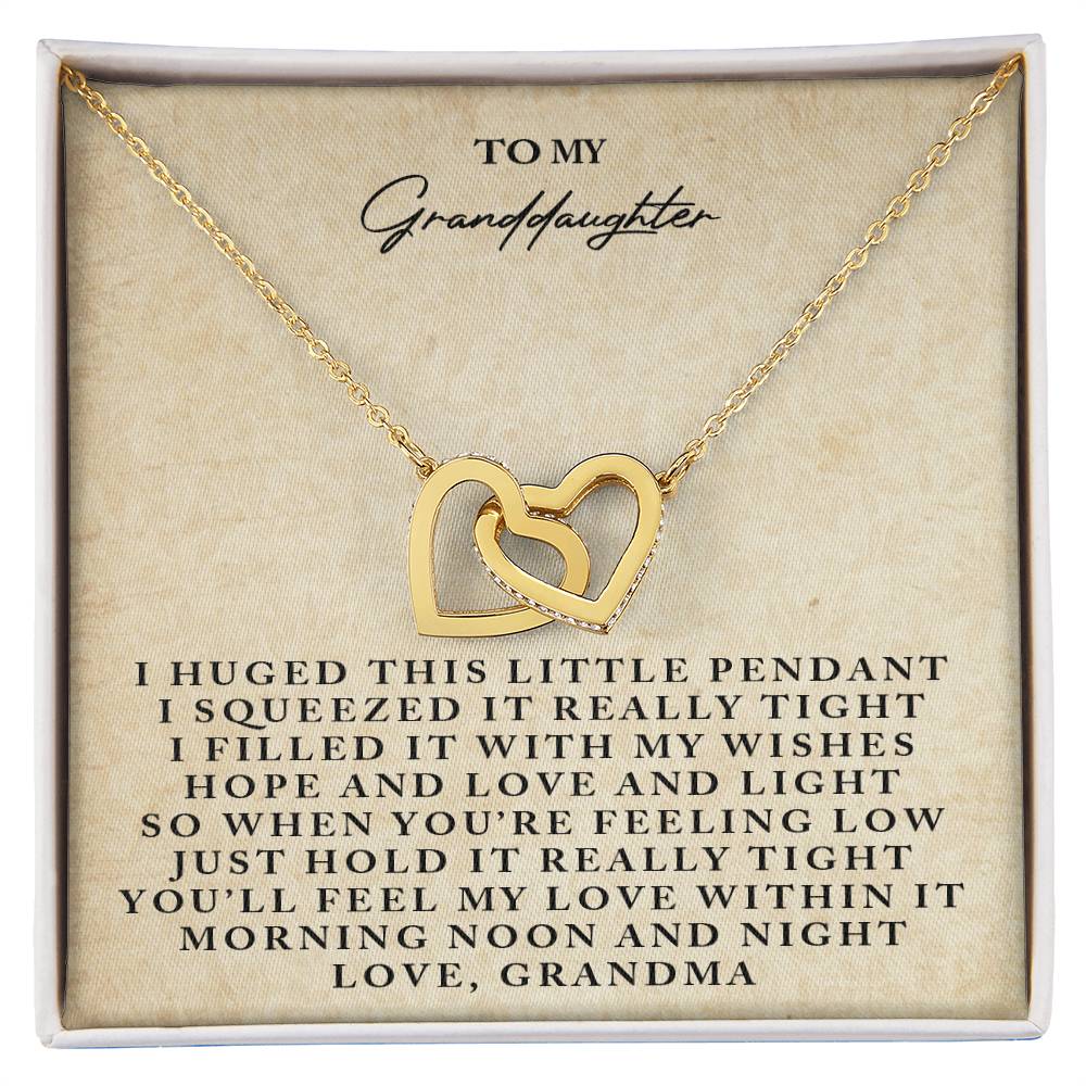 Give Her The Gift She Will Always Remember?? - Interlocking Necklace Interlocking Hearts Necklace