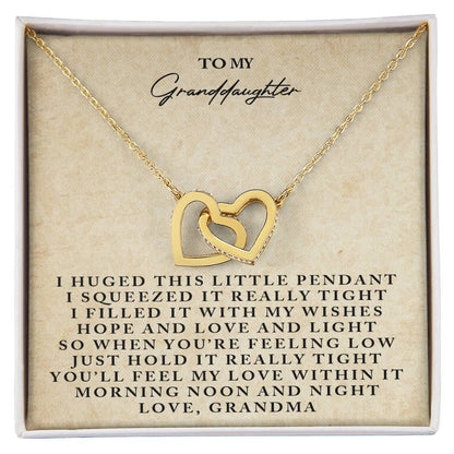 Give Her The Gift She Will Always Remember?? - Interlocking Necklace Interlocking Hearts Necklace