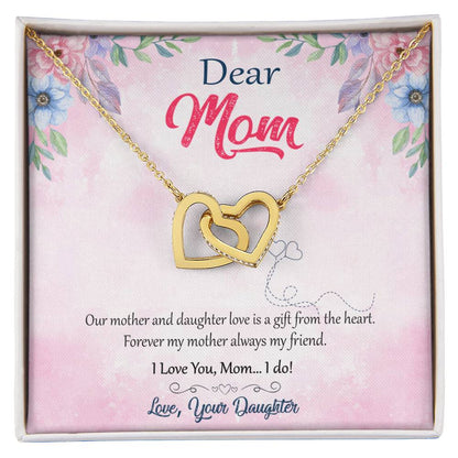 Mother'S Day Gift — Interlocking Hearts Necklace