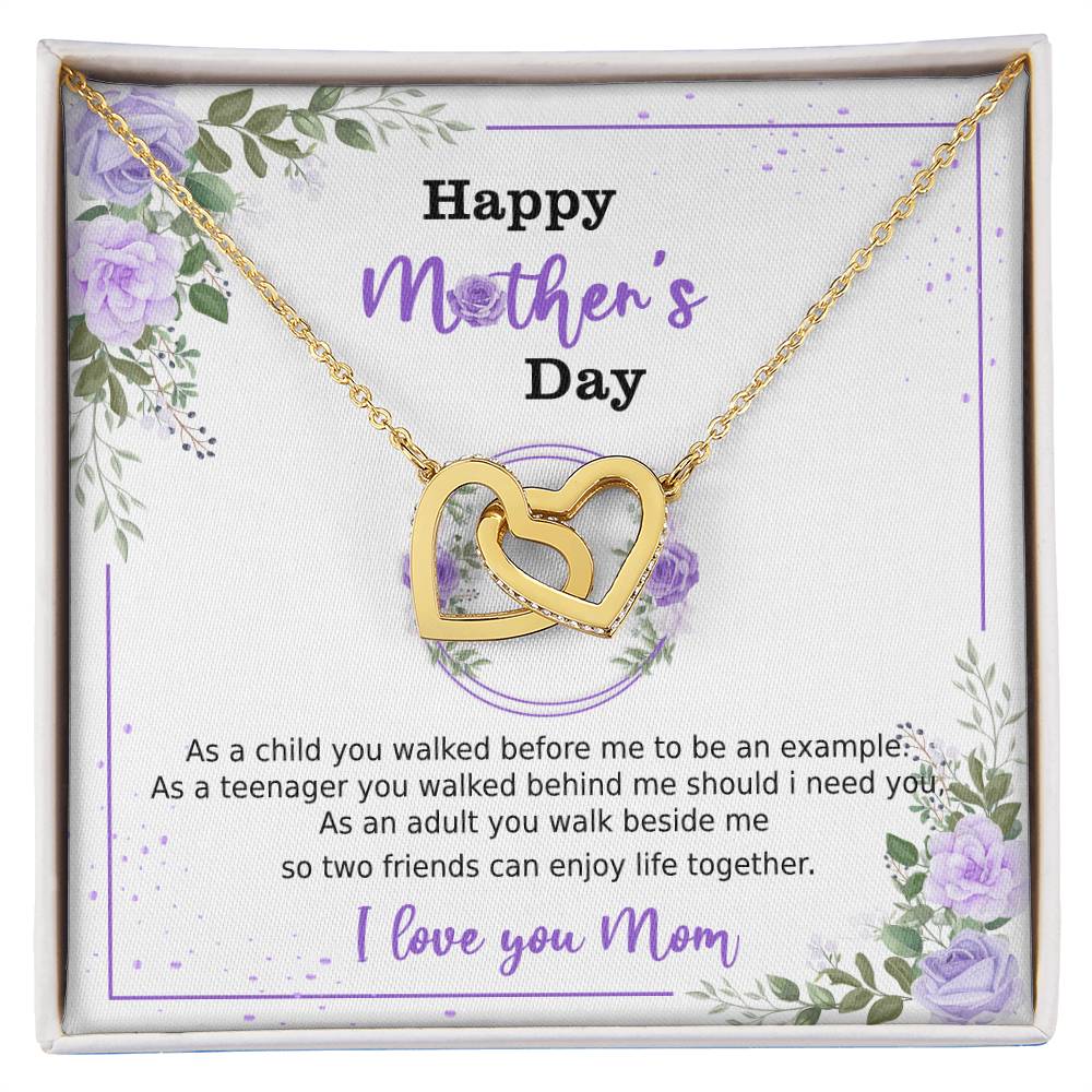 Life Together Interlocking Hearts Necklace