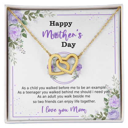 Life Together Interlocking Hearts Necklace