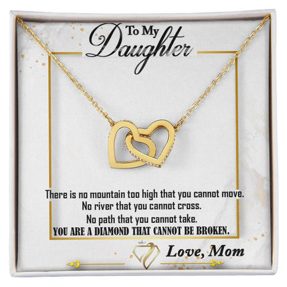 Hearts Necklace Interlocking Hearts Necklace